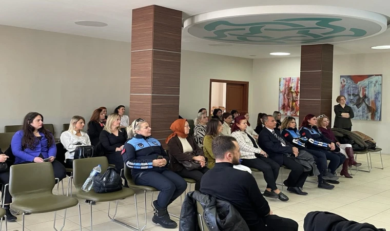 Süleymanpaşa Belediyesinden hanım çalışanlara yönelik erken teşhis eğitimi