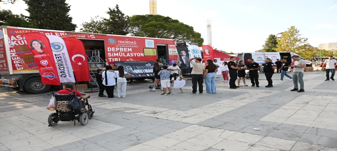 17 AĞUSTOS DEPREMİ 26’NCI YILINDA TEKİRDAĞ’DA ANILDI