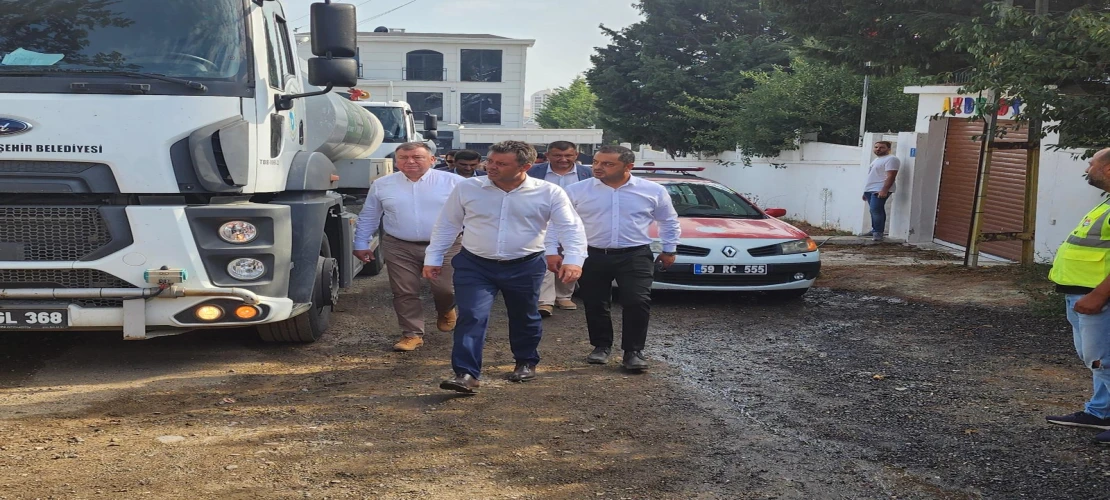 Başkan Sarıkurt, Önerler Mahallesindeki Yangını Yerinde İnceledi