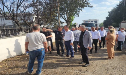 Başkan Sarıkurt, Önerler Mahallesindeki Yangını Yerinde İnceledi